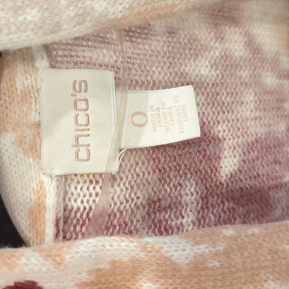 Chico's sweater, floral print - Picture 5 of 7